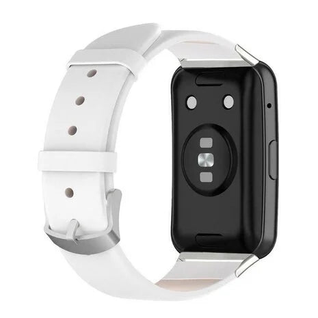 Huawei Watch Fit SE Lederarmband (Weiß)