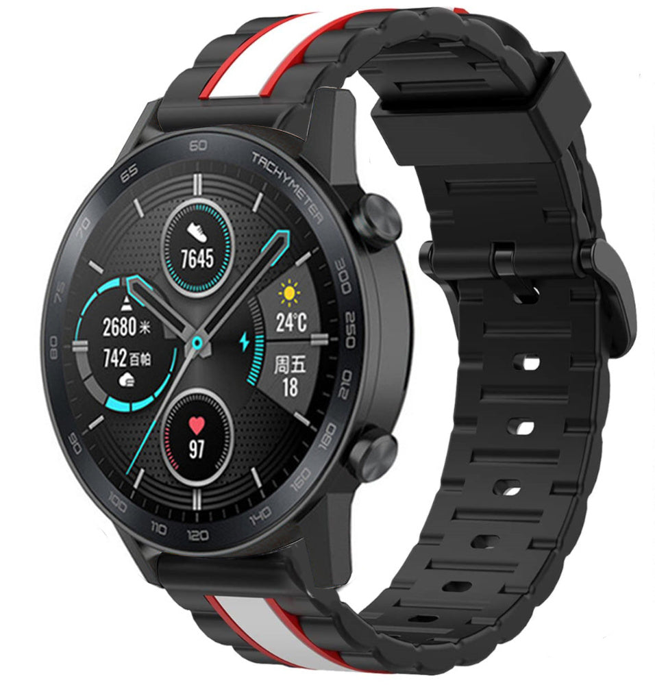 Honor Magic Watch 2 Special Edition Armband (Schwarz/Weiß)