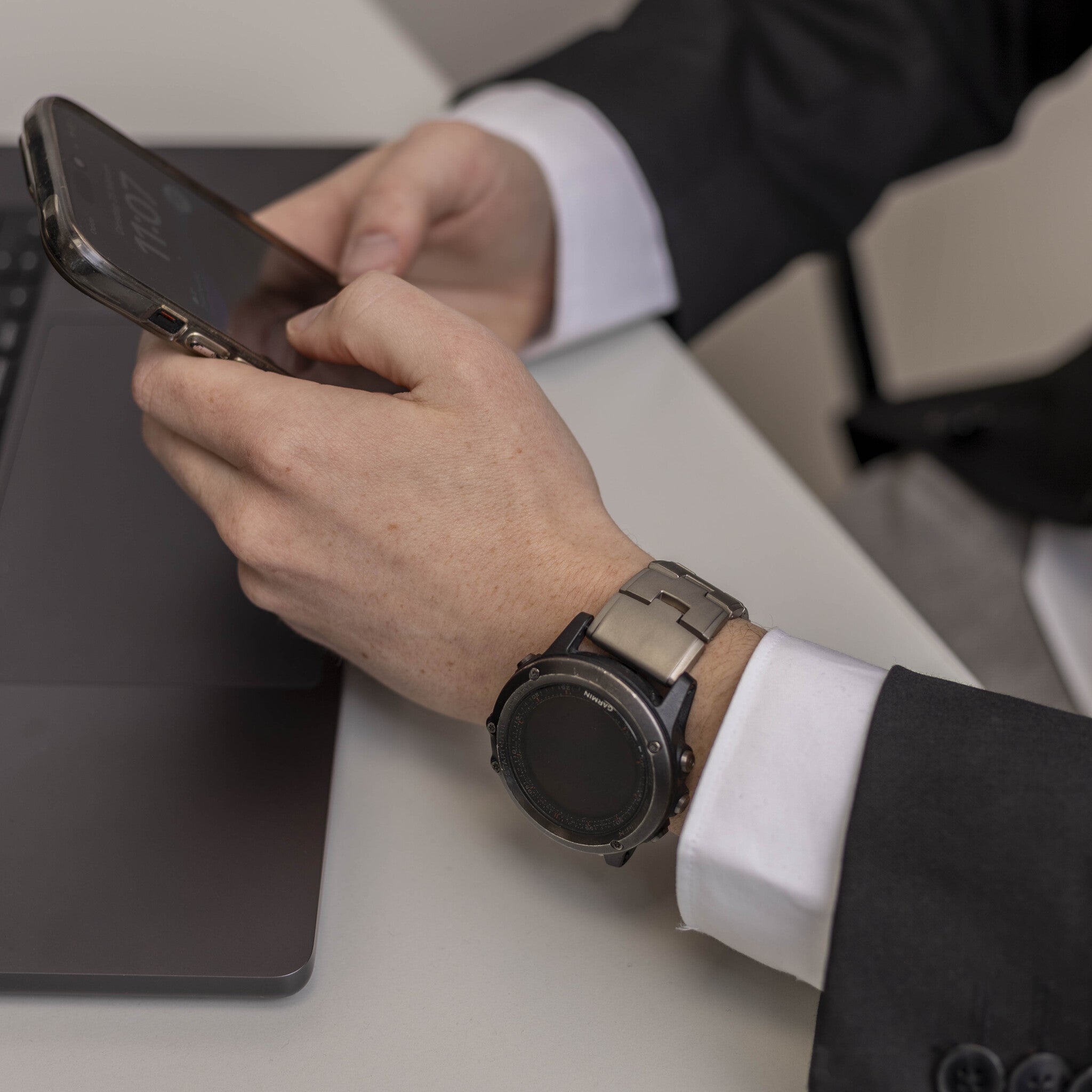 Garmin Tactix 7 Titanarmband (Titan)