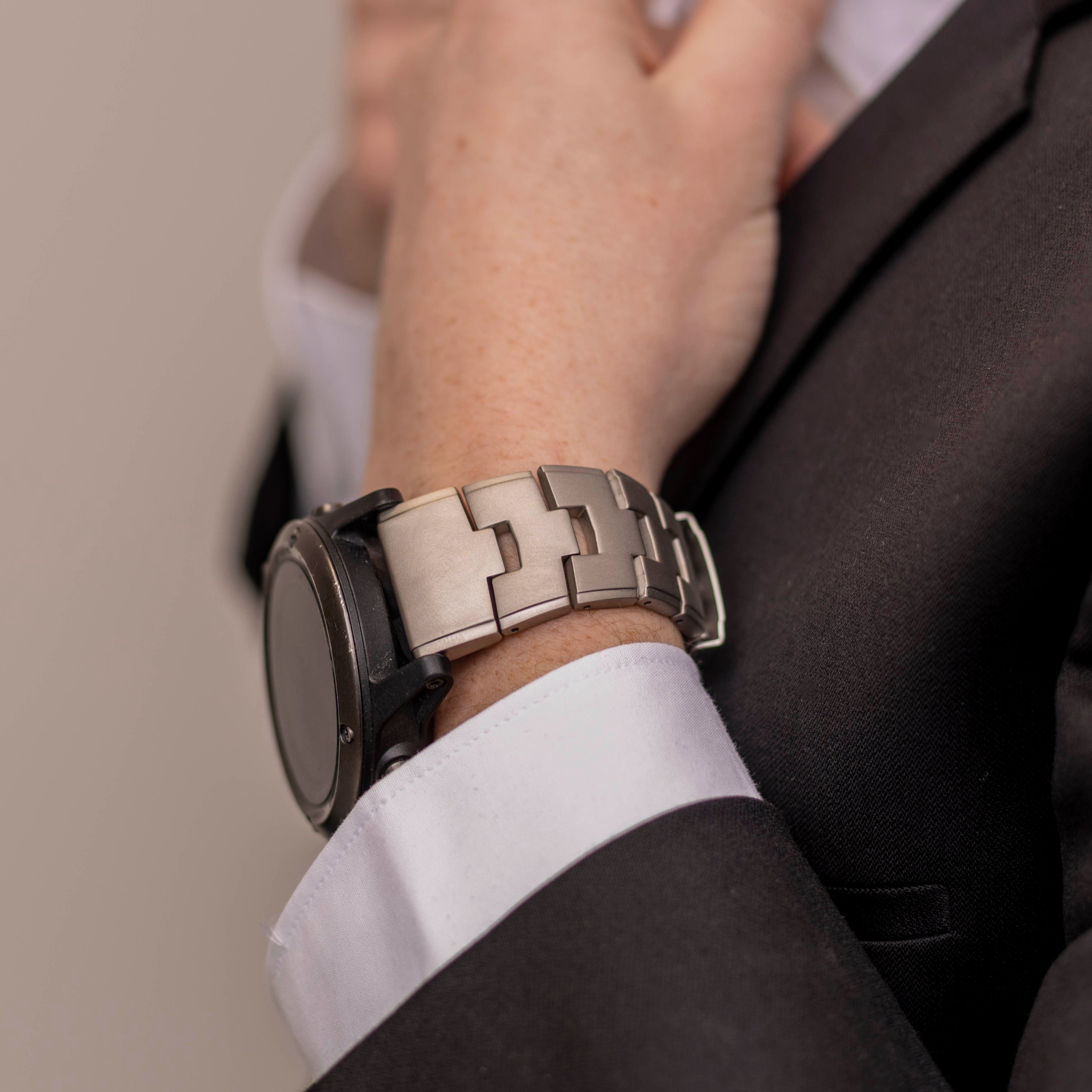 Garmin Quatix 3 / 6x / 7x Solar Titanarmband (Titanium)