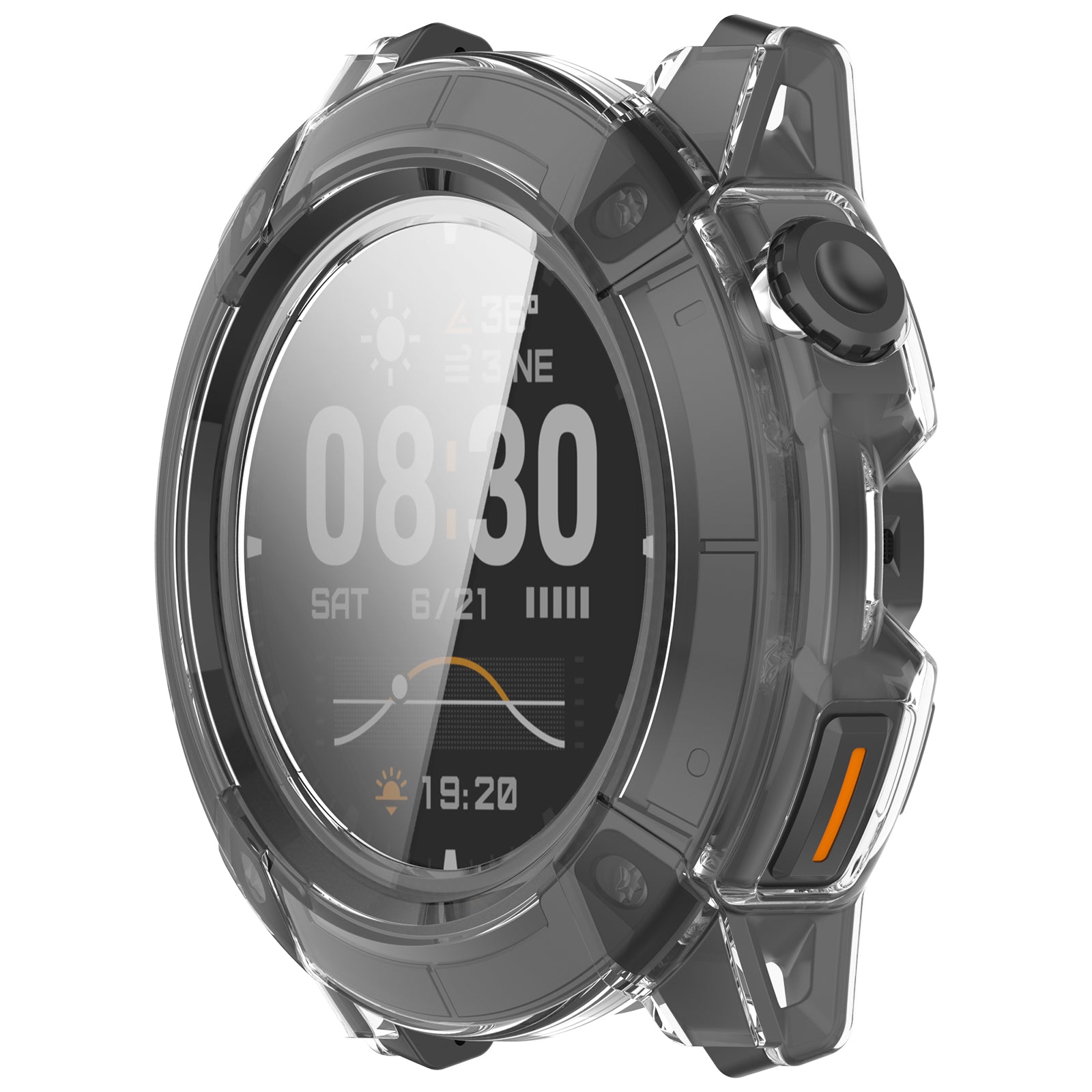 Coros Nomad Hardcase mit Glas (Transparent)