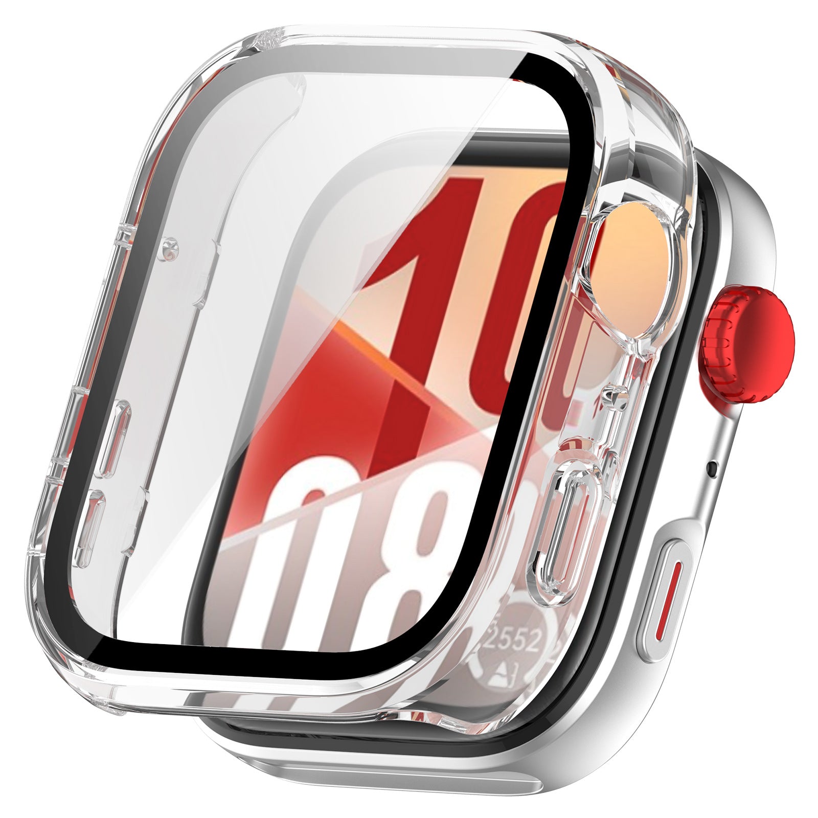 Huawei Watch Fit 4 Hard Case mit Glas (Transparent)