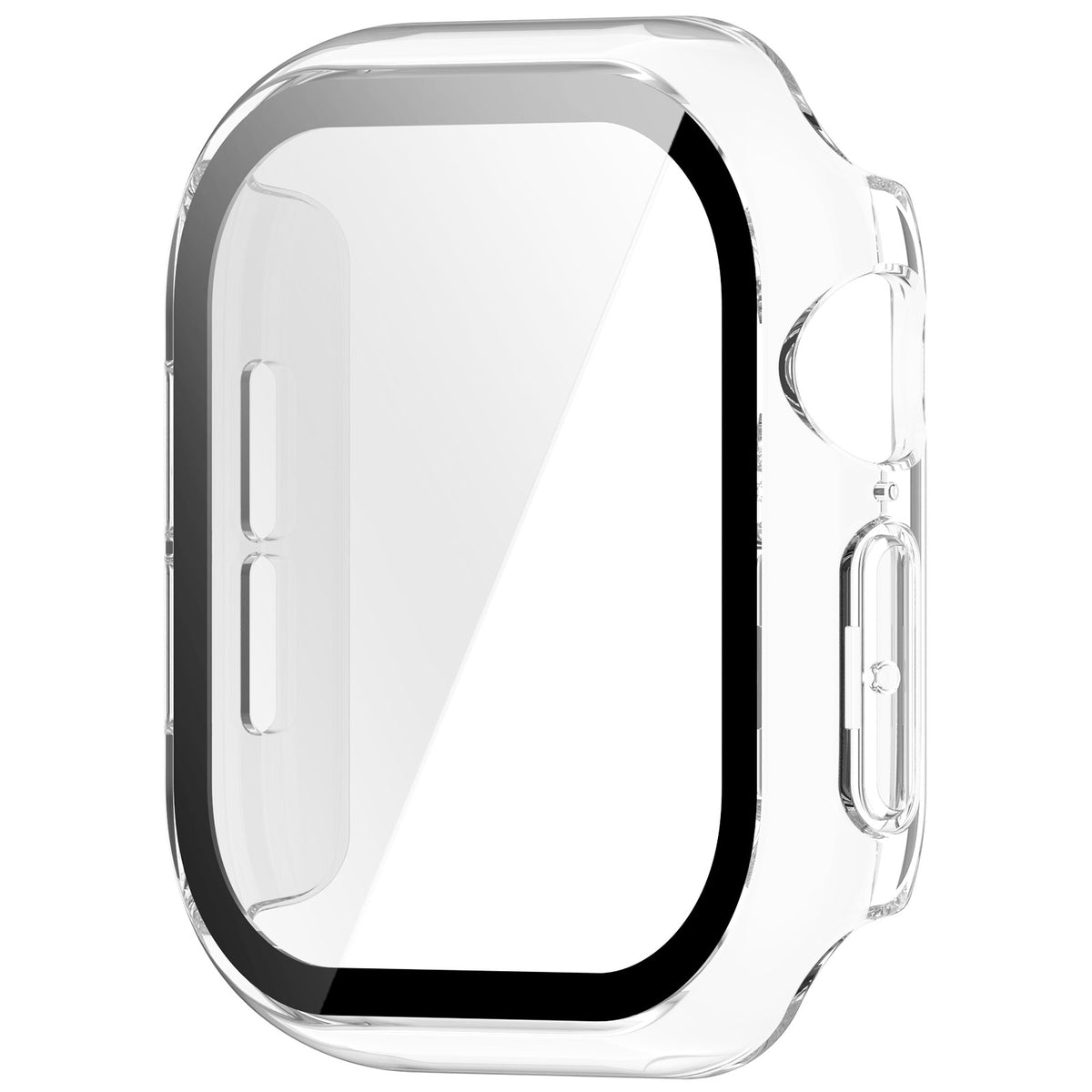 Apple Watch 12 - 42mm Hartschalenhülle mit Glas (Transparent)