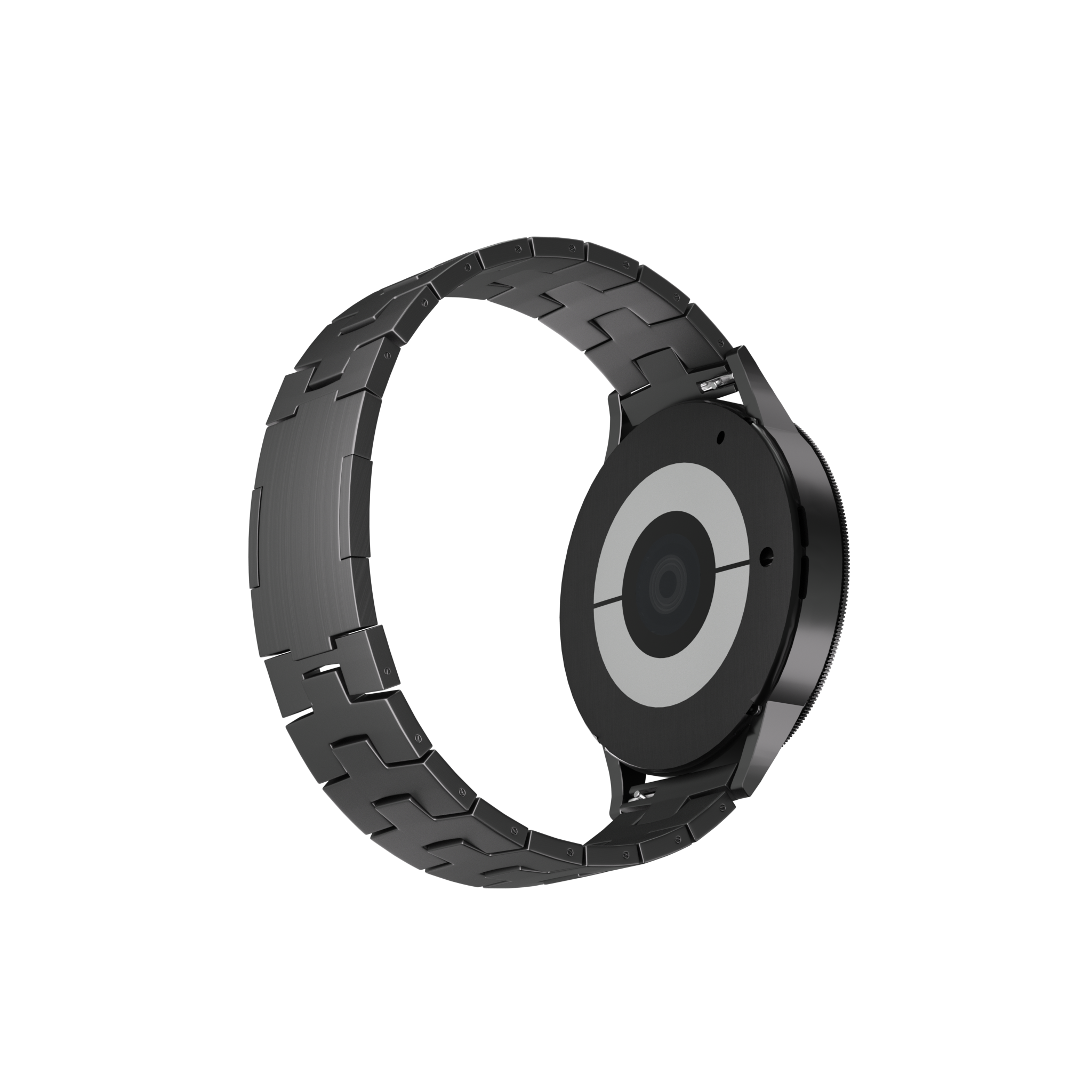 CMF Watch Pro 2 Gebürstetes Titan-Armband (flache Schließe) (Schwarz)