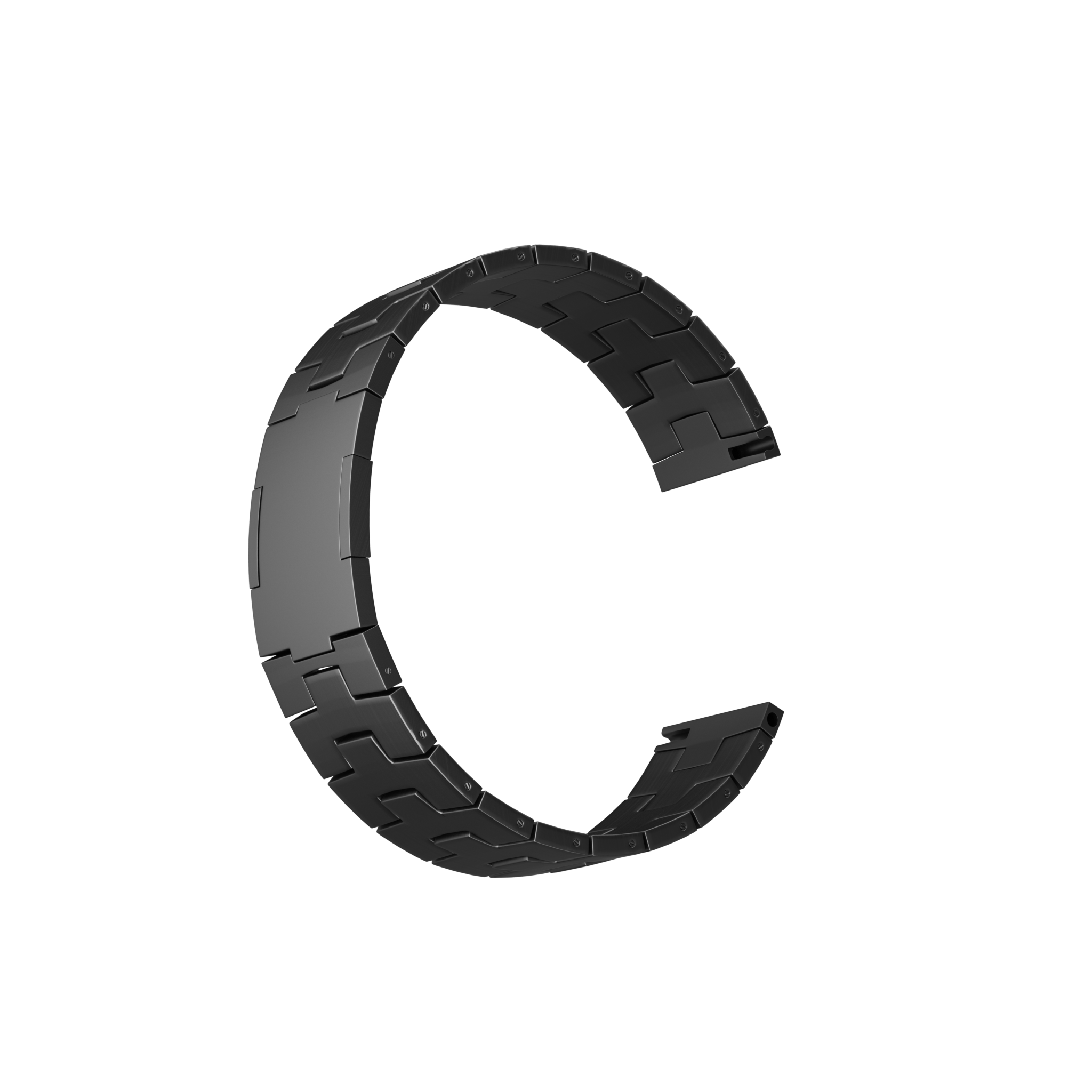 Suunto 9 Peak Pro gebürstetes Titanarmband (flache Schnalle) (Graphit)