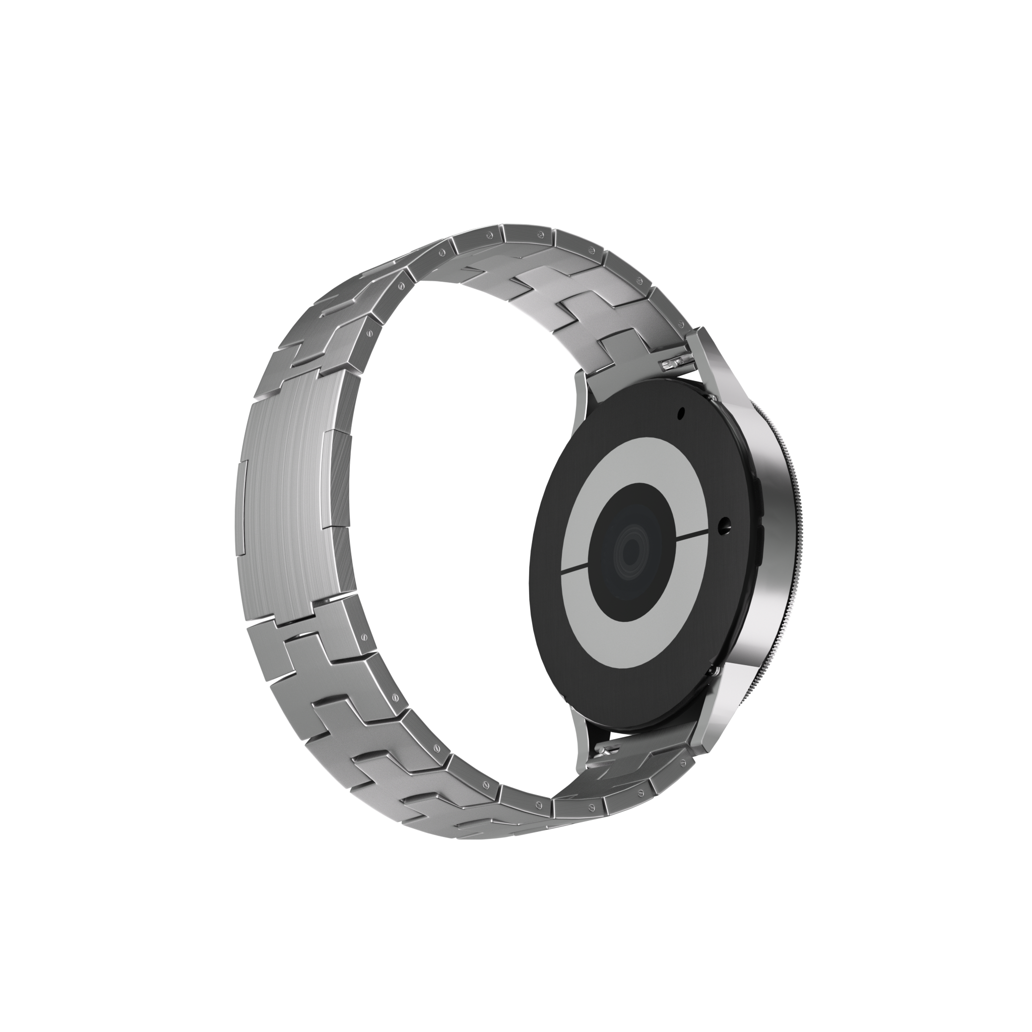 CMF Watch Pro 2 Gebürstetes Titan-Armband (flache Schließe) (Silber)