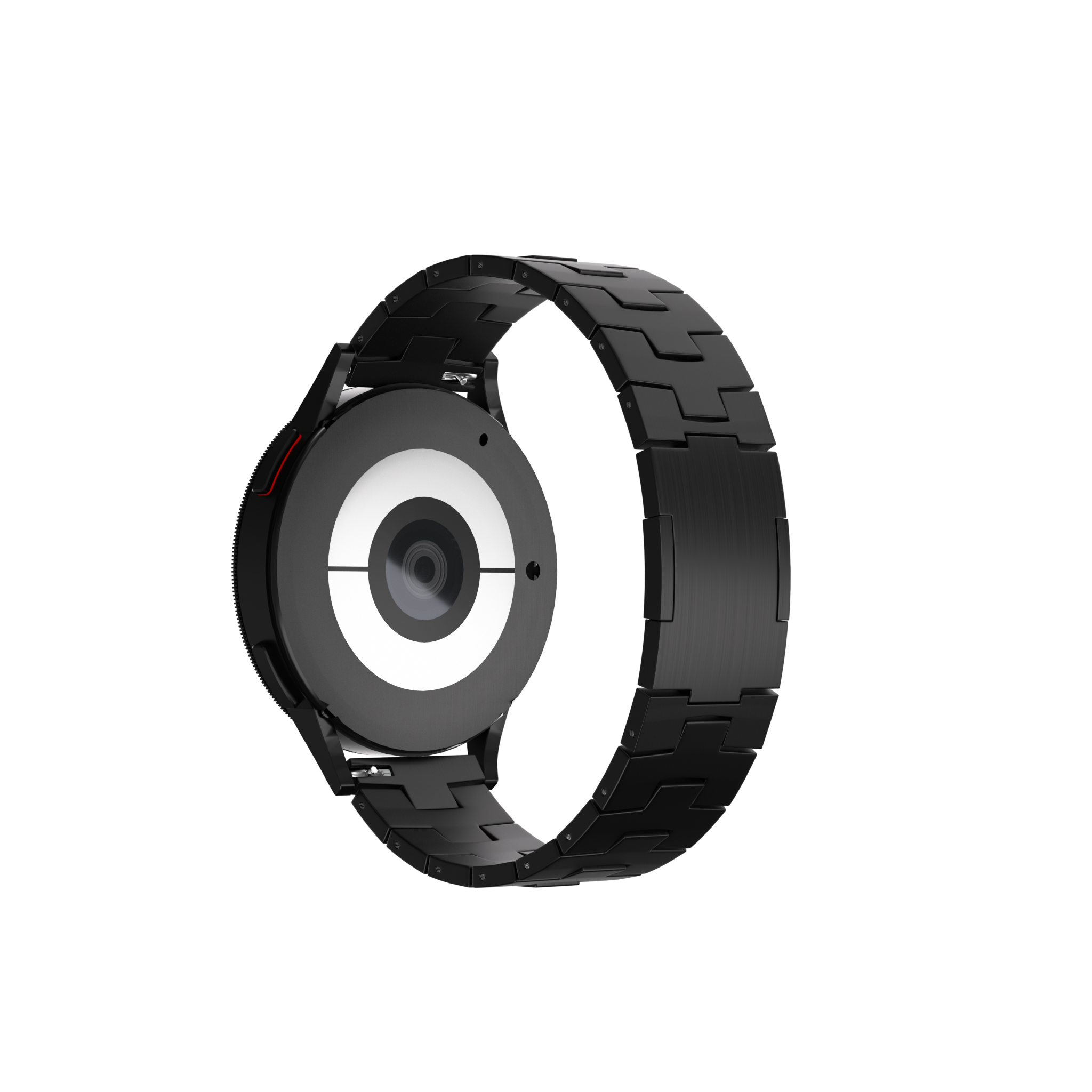 Suunto 9 Peak gebürstetes Titanarmband (flache Schnalle) (schwarz)