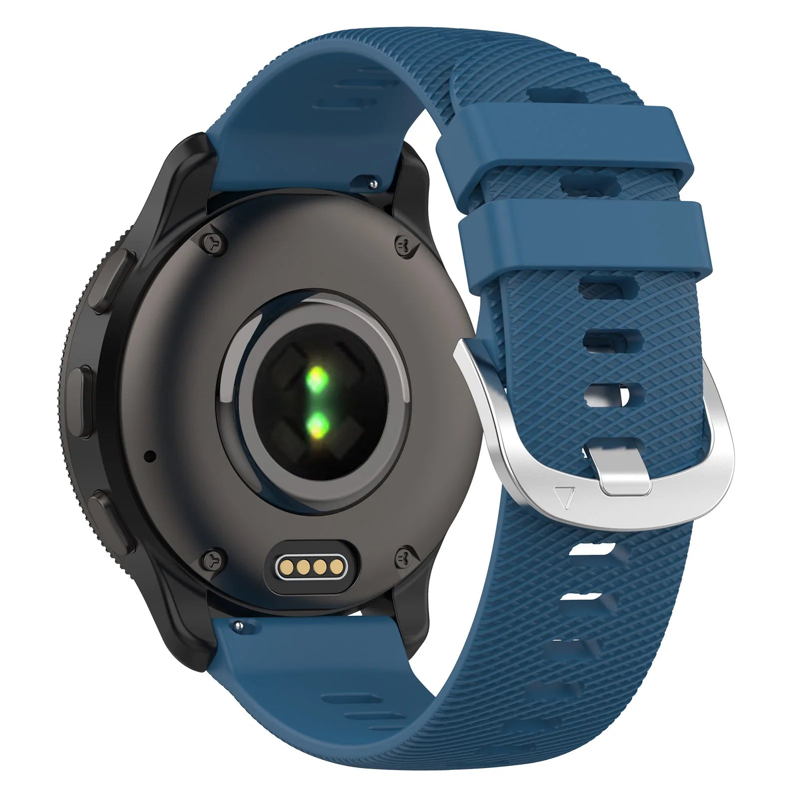 Garmin Vivomove Luxe Silikonarmband (Blau)