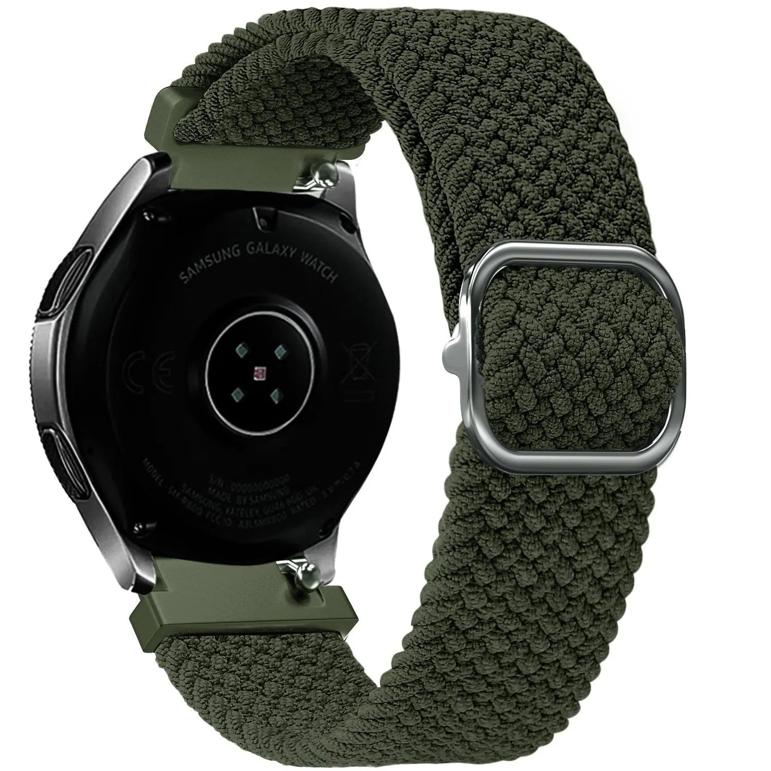 Suunto Race (en) verstellbares geflochtenes Armband (grün)