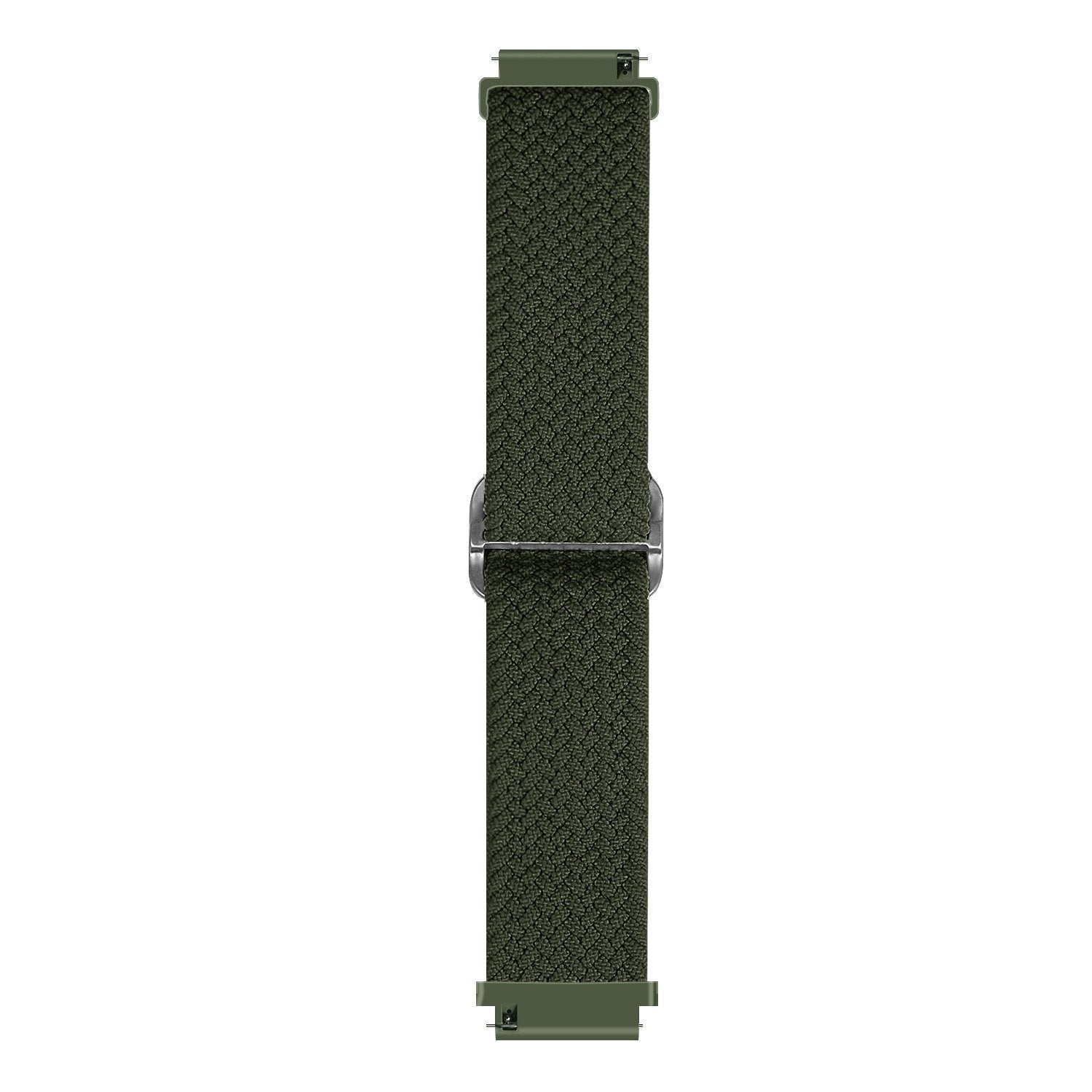 Suunto 9 Peak Pro Adjustable Braided Strap (Green)