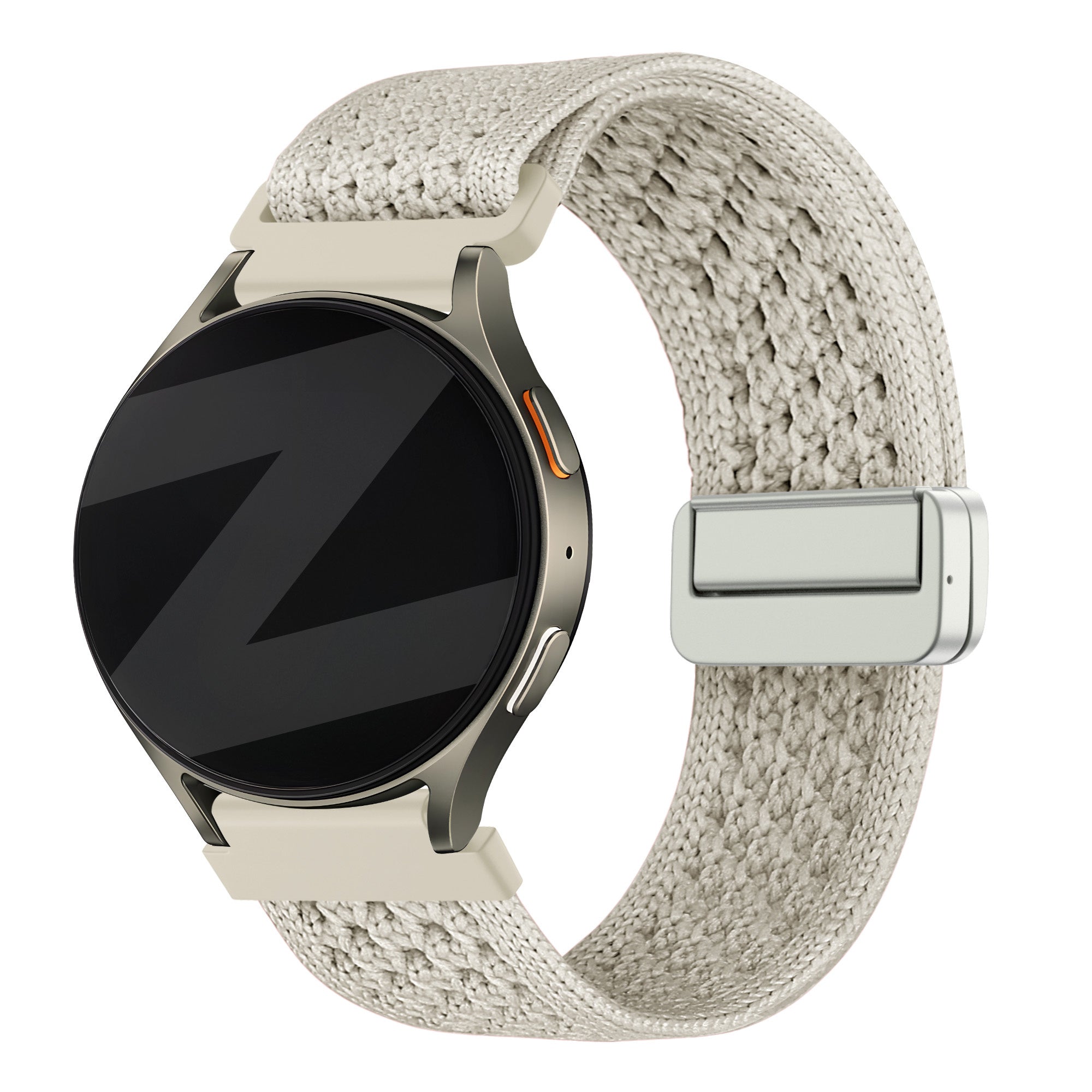 Bandz Garmin Vivoactive 4s Vintage Nylon Strap (Starlight)