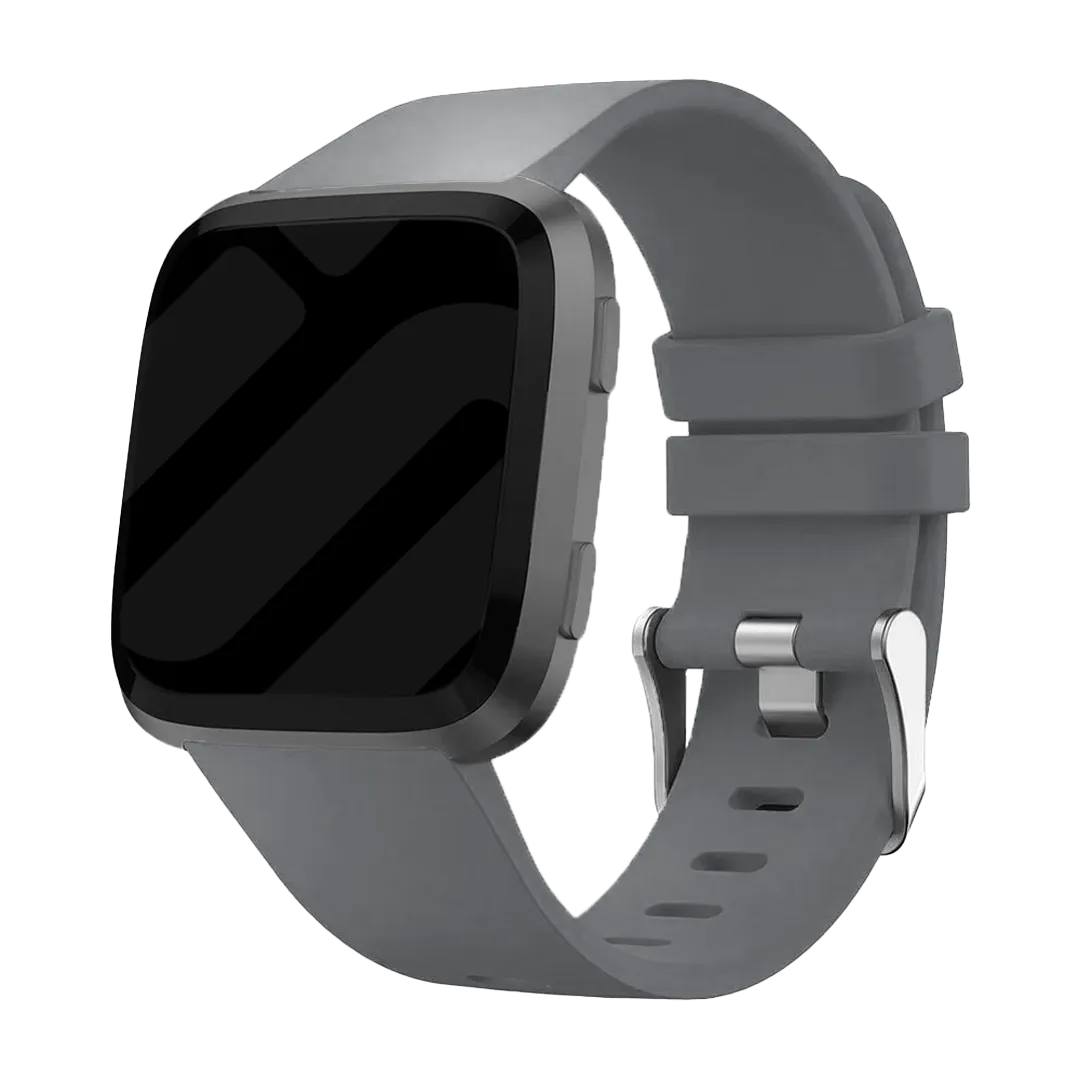 Fitbit Versa / Versa 2 Silikonarmband (Grau)