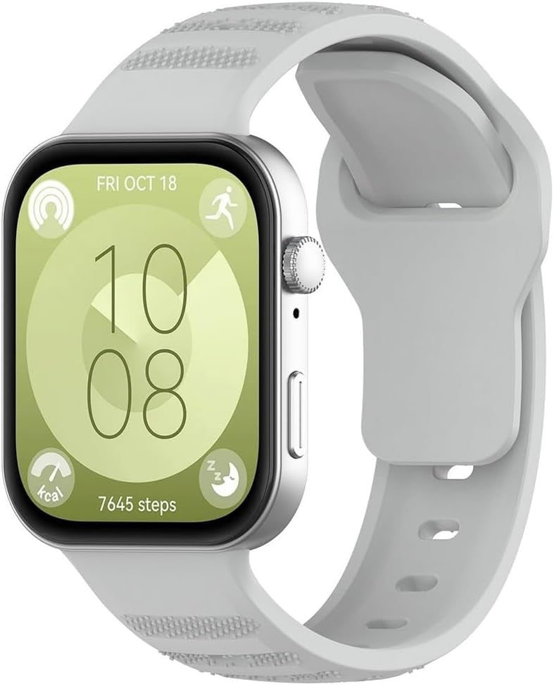 Huawei Watch Fit 4 Outdoor Silikonarmband (Grau)