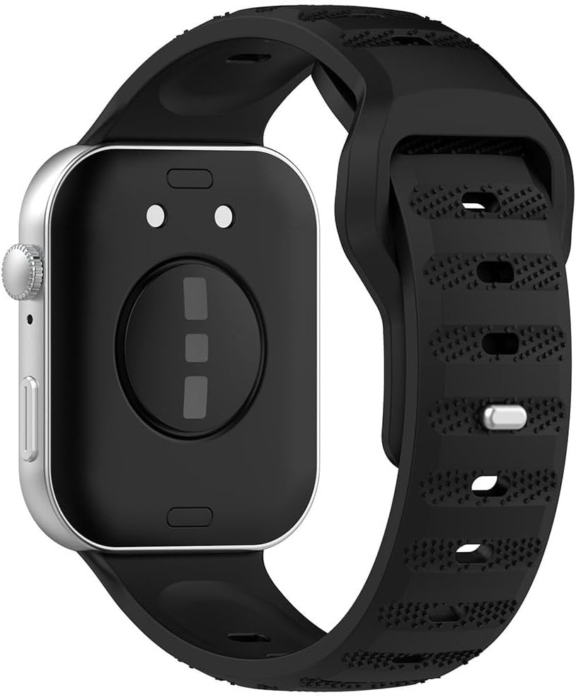 Huawei Watch Fit 4 Outdoor Silikonarmband (Schwarz)