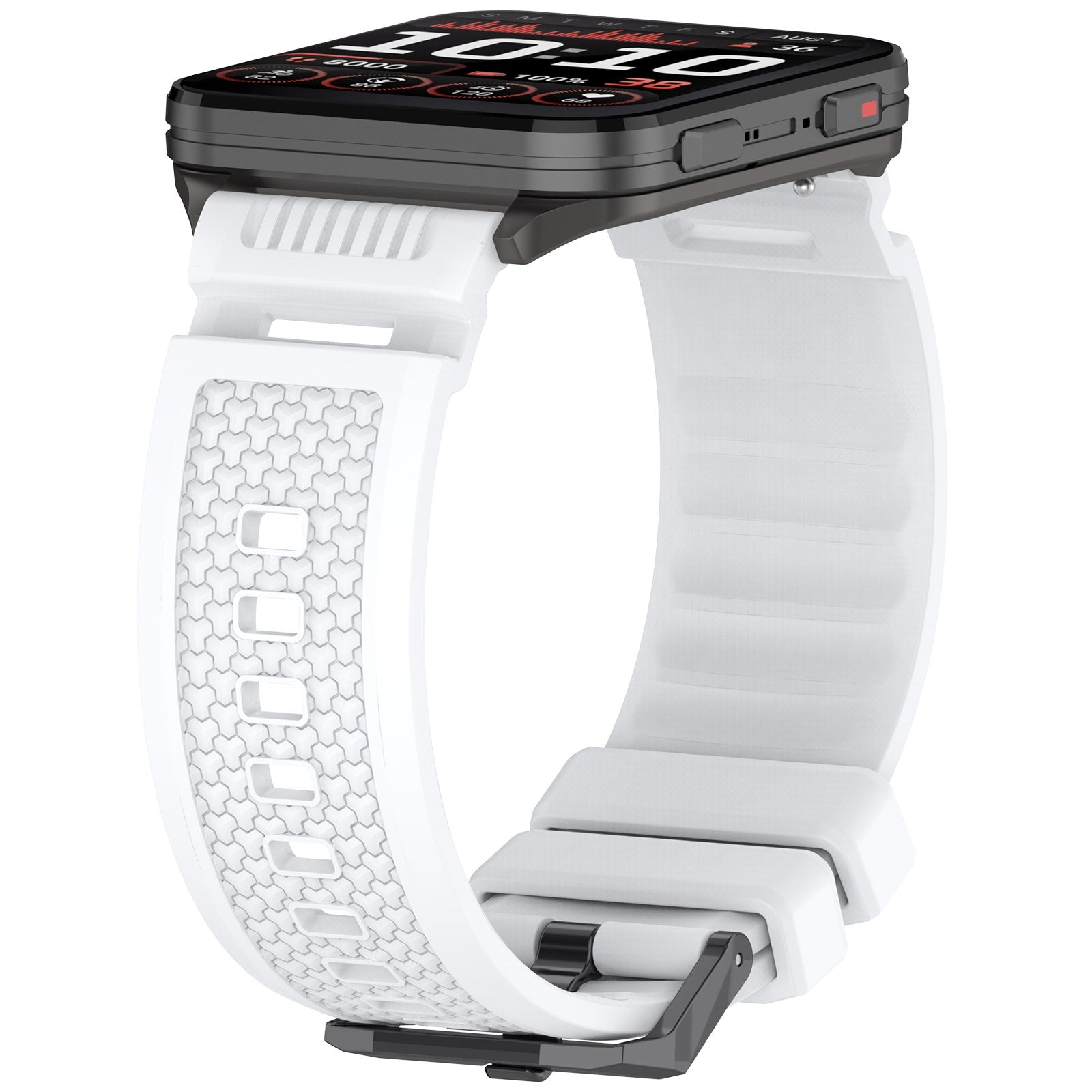 Coros Nomad Silicone Strap (White)