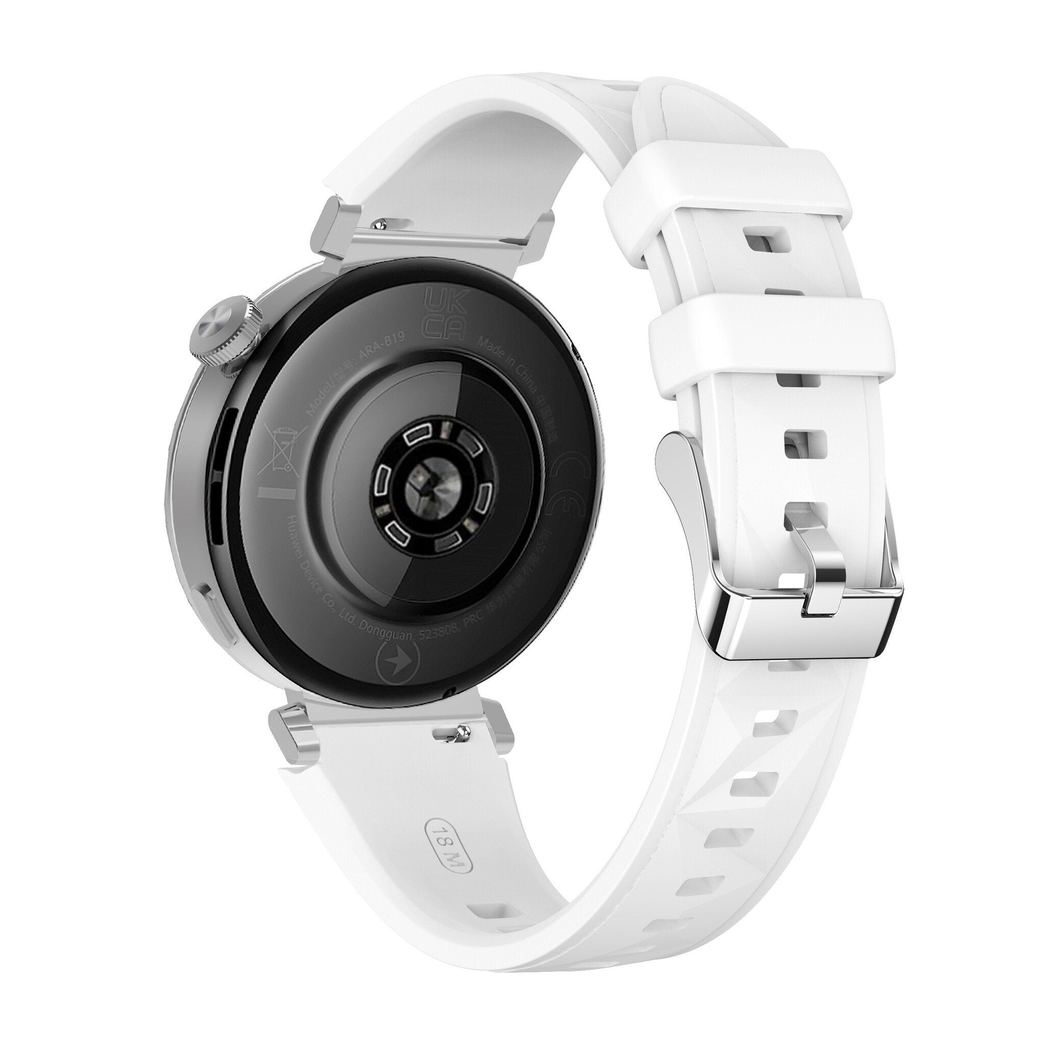 Huawei Watch GT 5 - 41mm Premium Silikonarmband (Weiß)