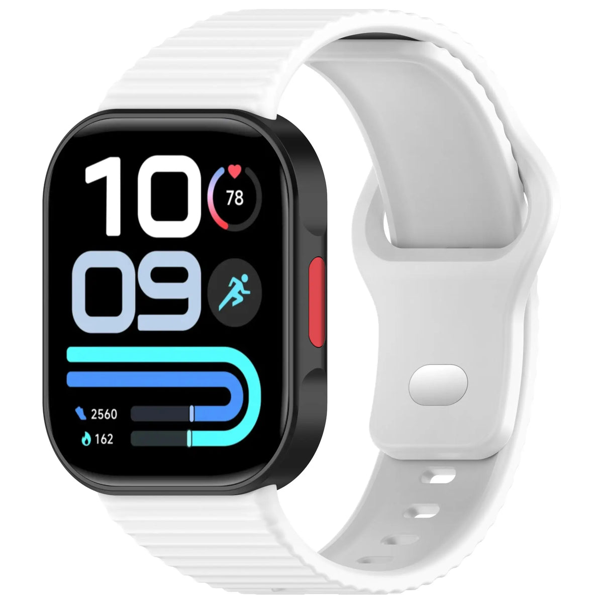 Redmi Watch 6 Lite Silikon Classic Armband (Weiß)