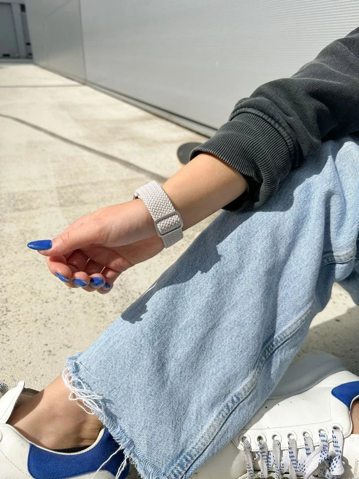 Amazfit GTR Mini Verstellbares Geflochtenes Armband (Weiß)