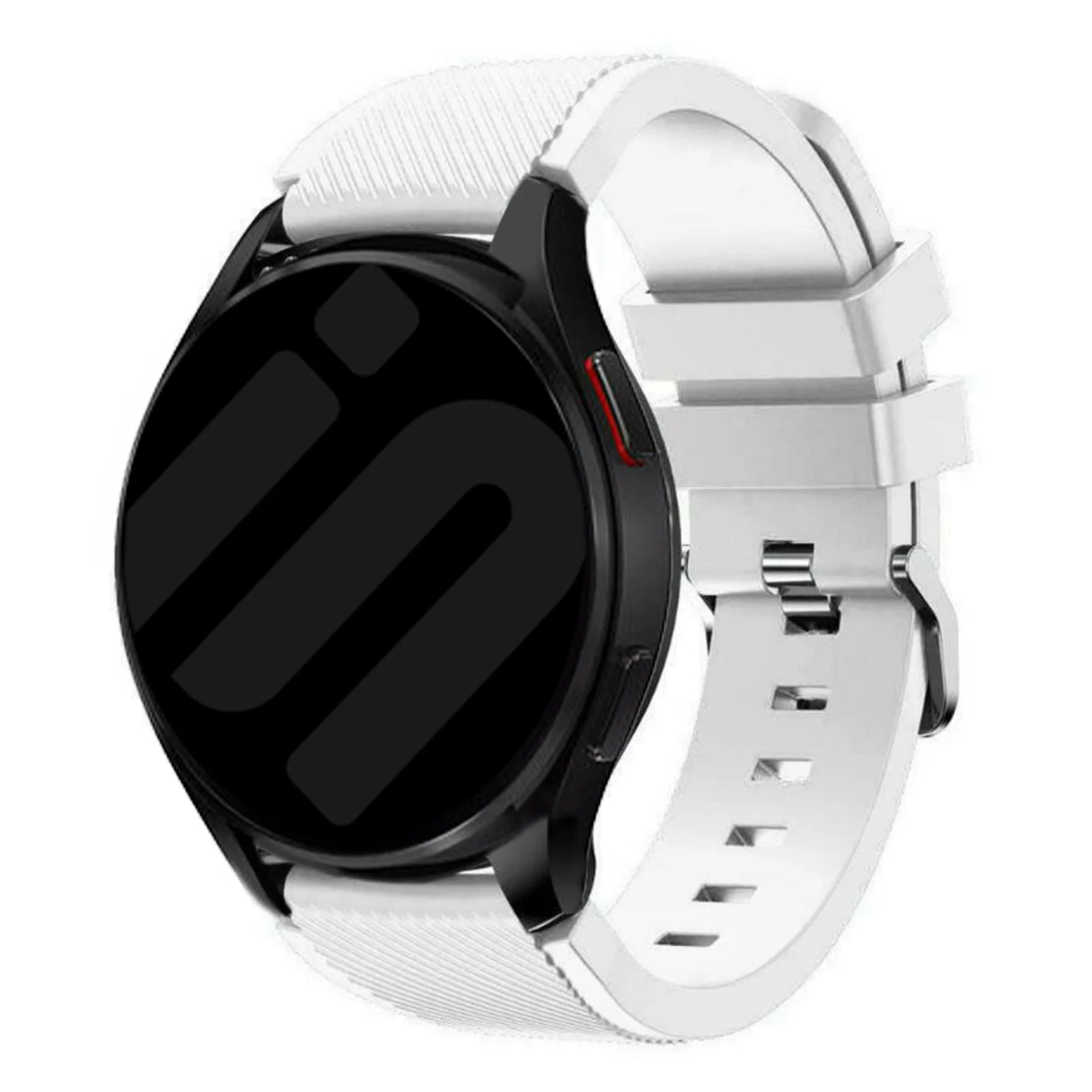 Amazfit Bip U (Pro) Twill Silikonarmband (Weiß)