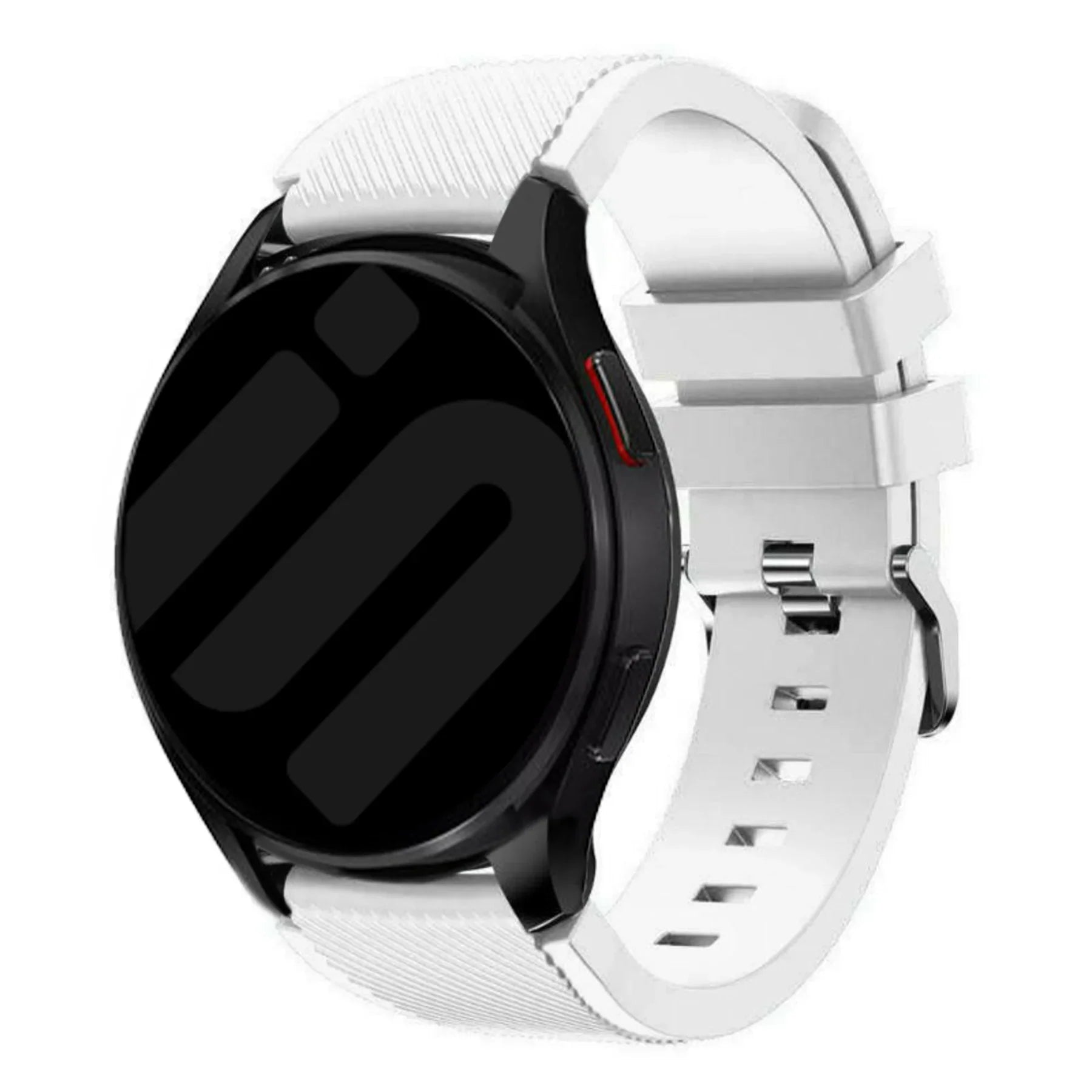 Coros Apex 46mm Twill Silikonarmband (Weiß)