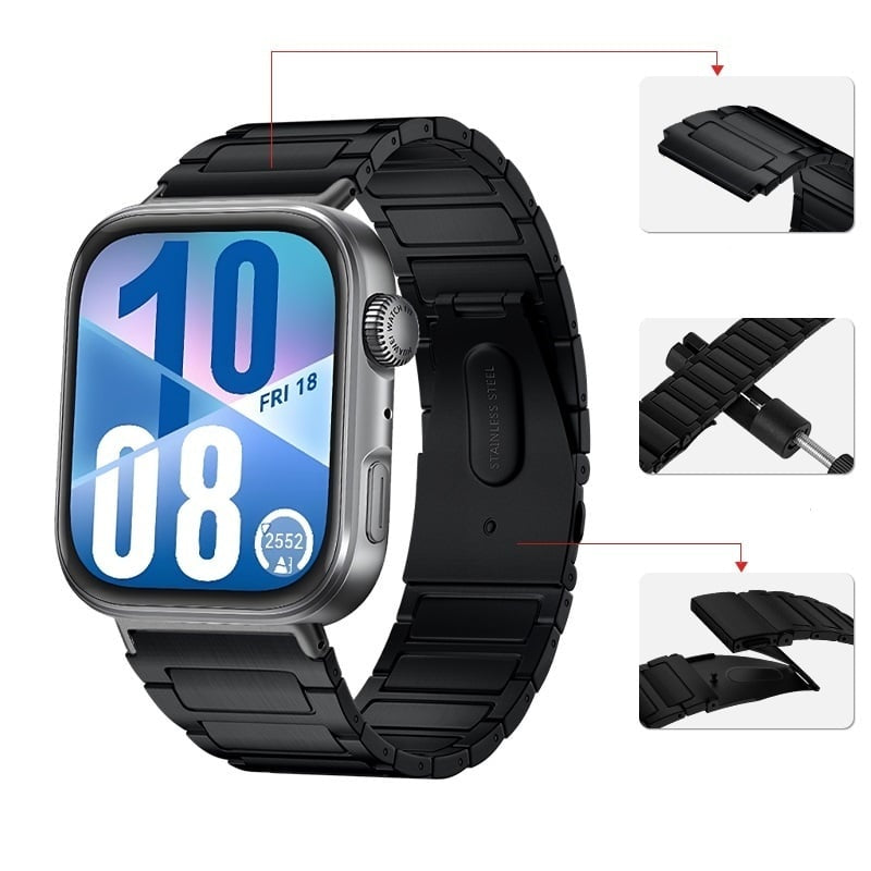 Huawei Watch Fit 4 Titan Armband (Schwarz)