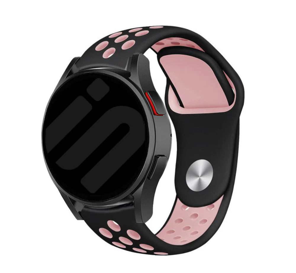 Amazfit Bip U (Pro) Sportarmband (Schwarz/Rosa)
