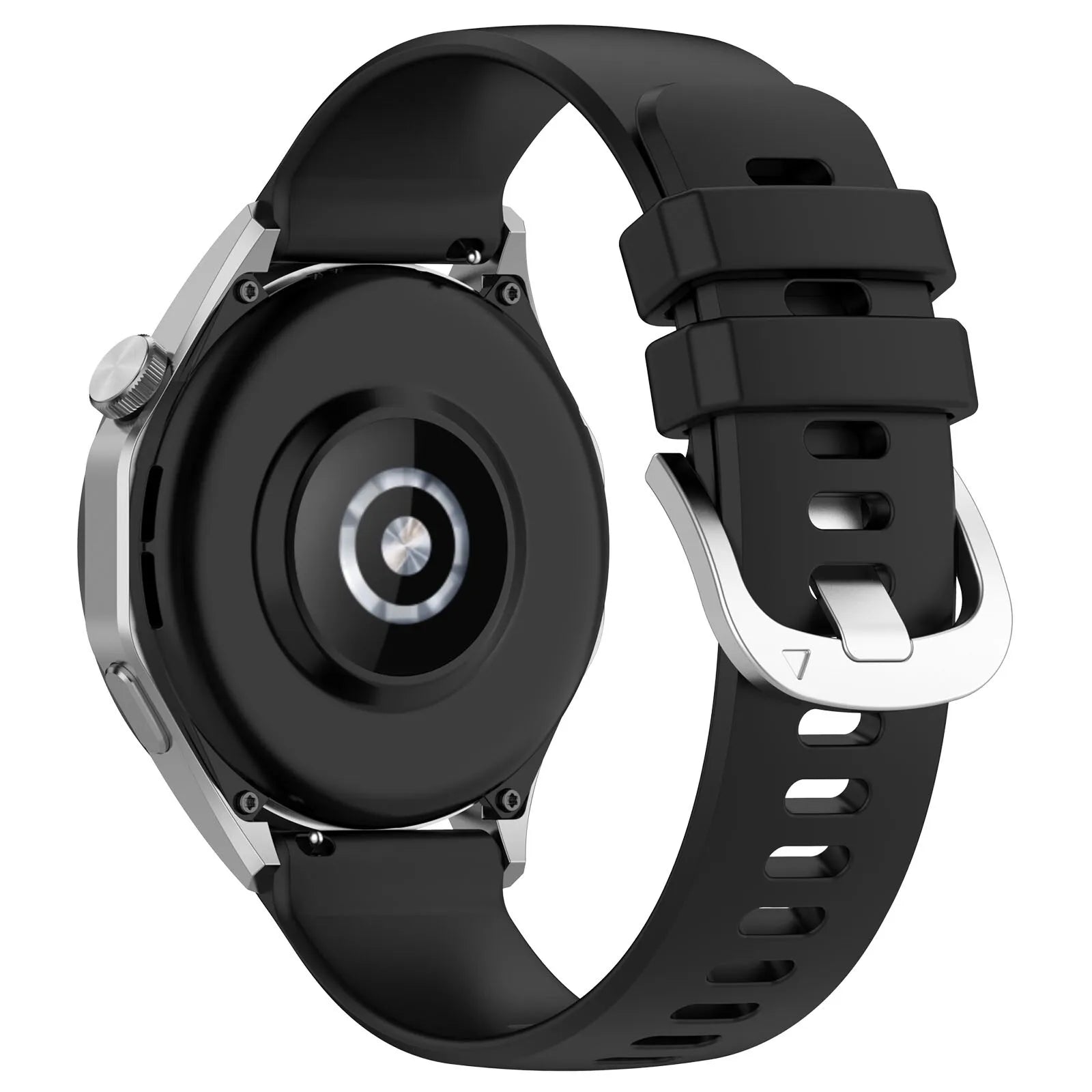 Garmin Forerunner 570 - 42mm Silikon Classic Armband (Schwarz)