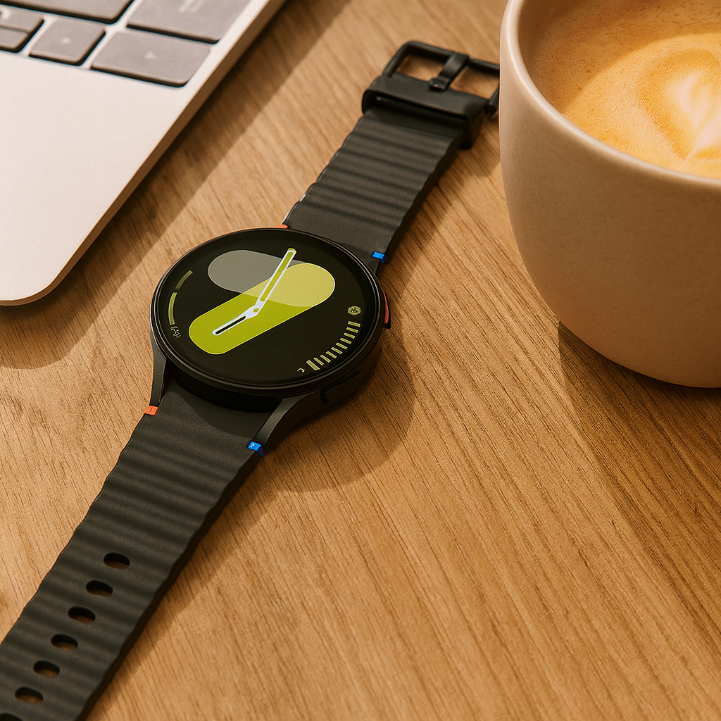 Samsung Galaxy Watch FE Wave Armband (Schwarz)