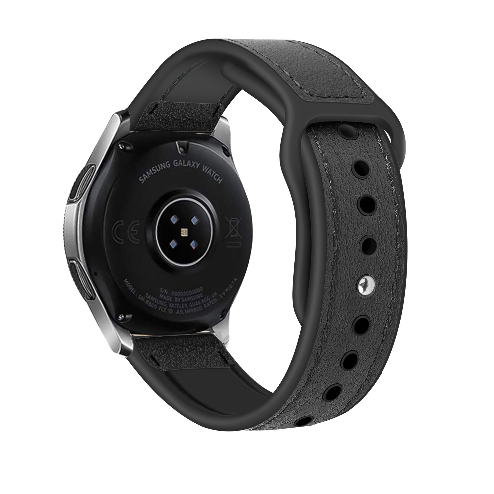 Amazfit Bip 5 Hybrid Lederarmband (Schwarz)