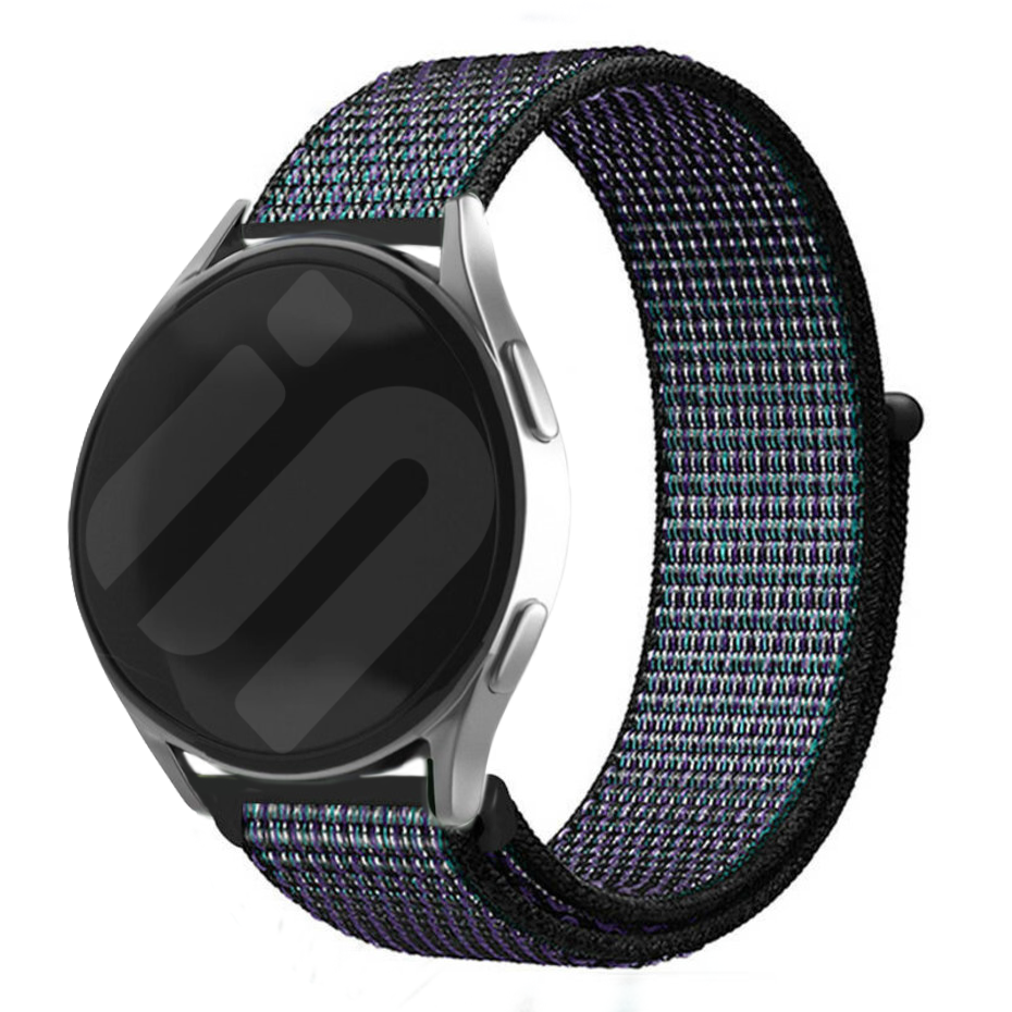 Amazfit Cheetah (Pro) Nylonarmband (Schwarz/Blau)