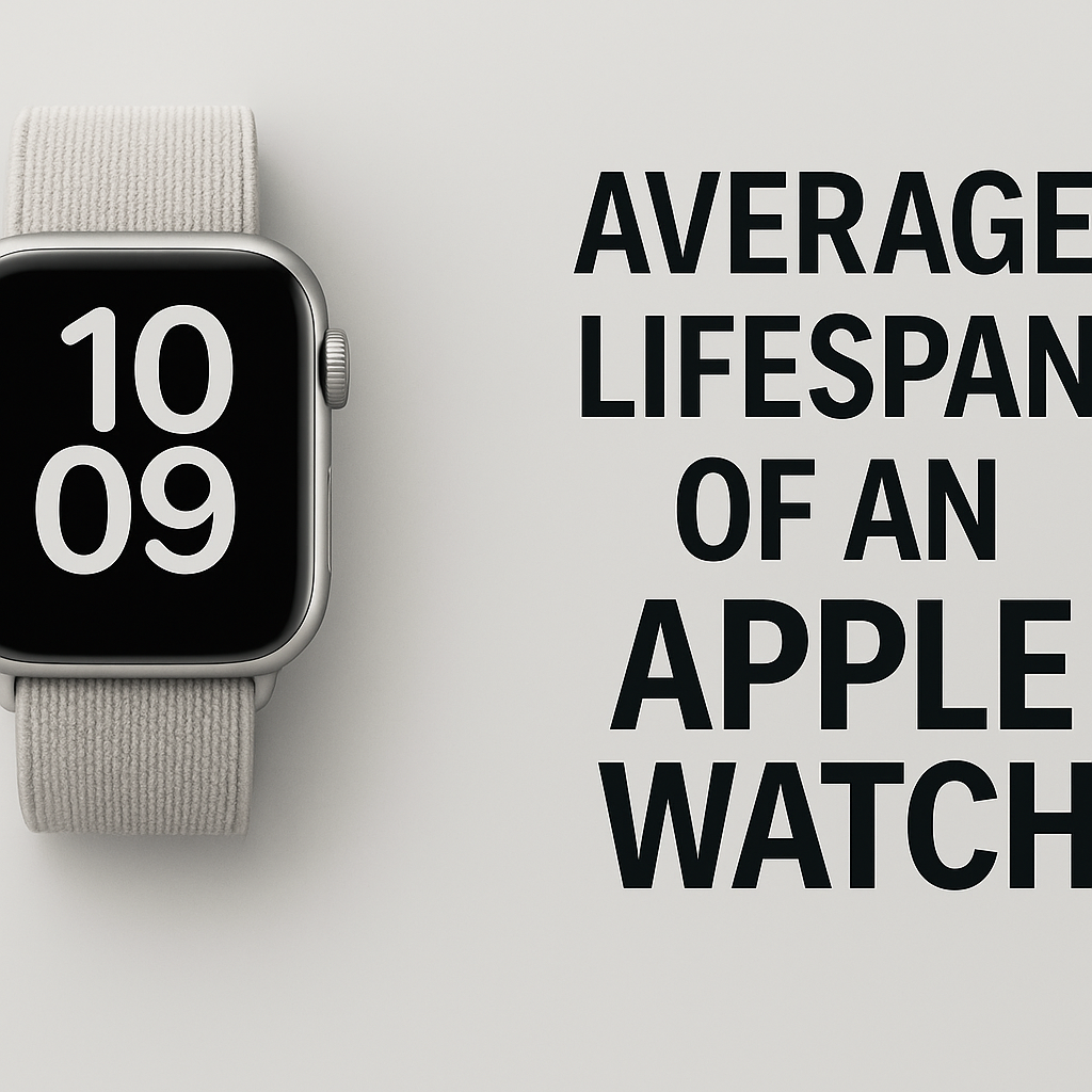 What is the average lifespan of an Apple Watch?