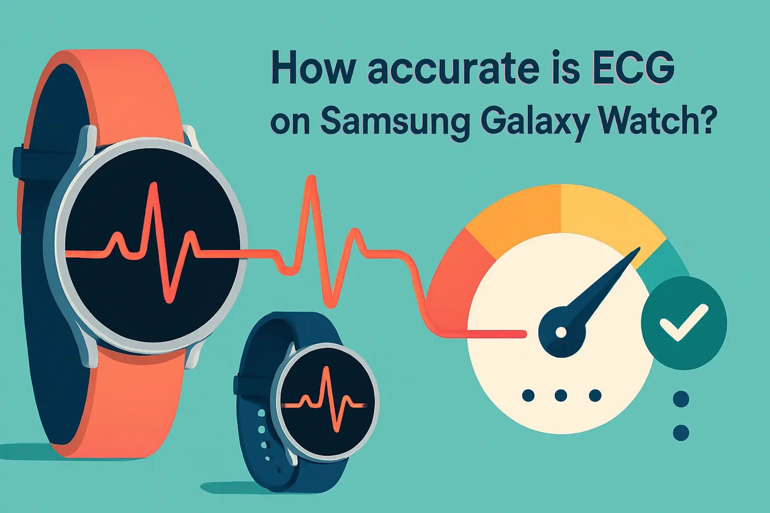 How accurate is ECG on Samsung Galaxy Watch?