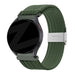 Bandz Coros Apex 4 - 42mm Woven Nylon Strap (Olive Green)