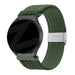 Bandz Suunto Vertical Woven Nylon Strap (Olive Green)