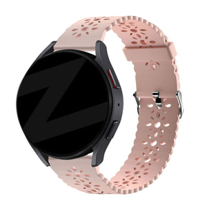 Bandz ICE Smart 2.0 Square 1.70 Gemustertes Silikonarmband (Rosa)