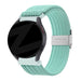 Bandz Garmin Forerunner 165 Woven Nylon Strap (Turquoise)