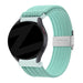Bandz Samsung Galaxy Watch FE geflochtenes Nylonarmband (Türkis)