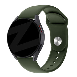 Bandz Huawei Watch GT 6 Pro - 46mm Sport Strap 'Deluxe' (Olive Green)