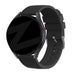 Bandz Withings Steel HR - 40mm Silikonarmband 'Deluxe' (Schwarz)
