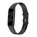 Bandz Fitbit Luxe Silikonarmband 'Klassisch' (Schwarz)