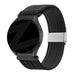 Huawei Watch Ultimate geflochtenes Nylon Band (Schwarz)
