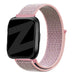 Bandz Fitbit Versa / Versa 2 Nylon Loop-Armband (Rosa)
