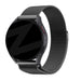 Bandz Suunto 9 Peak Milanese Loop Armband (Schwarz)