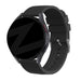 Bandz Samsung Galaxy Watch 6 40mm Silikonarmband 'Deluxe' (Schwarz)