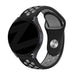Bandz Samsung Galaxy Watch FE Sportarmband 'Deluxe' (Schwarz/Grau)