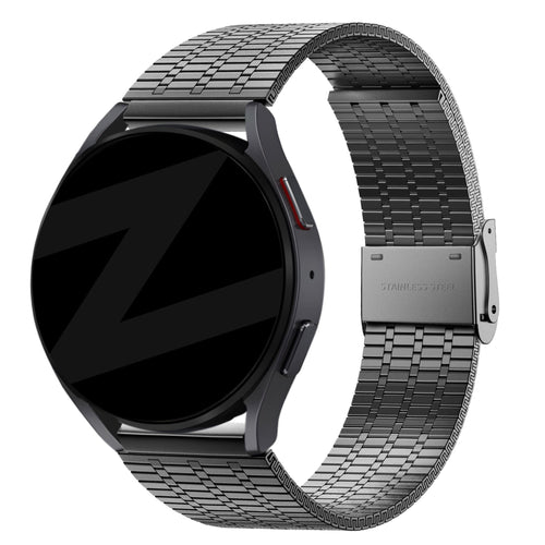 Bandz Suunto 5 Peak verstellbares Stahlarmband (Schwarz)