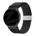 Bandz Garmin Vivomove Sport Gewebtes Nylonarmband (Schwarz)