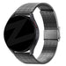 Bandz TicWatch 22mm verstellbares Stahlarmband (Schwarz)