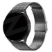 Bandz TicWatch 22mm Adjustable Steel Strap (Black)
