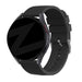 Bandz Suunto Run Silikonarmband 'Deluxe' (schwarz)